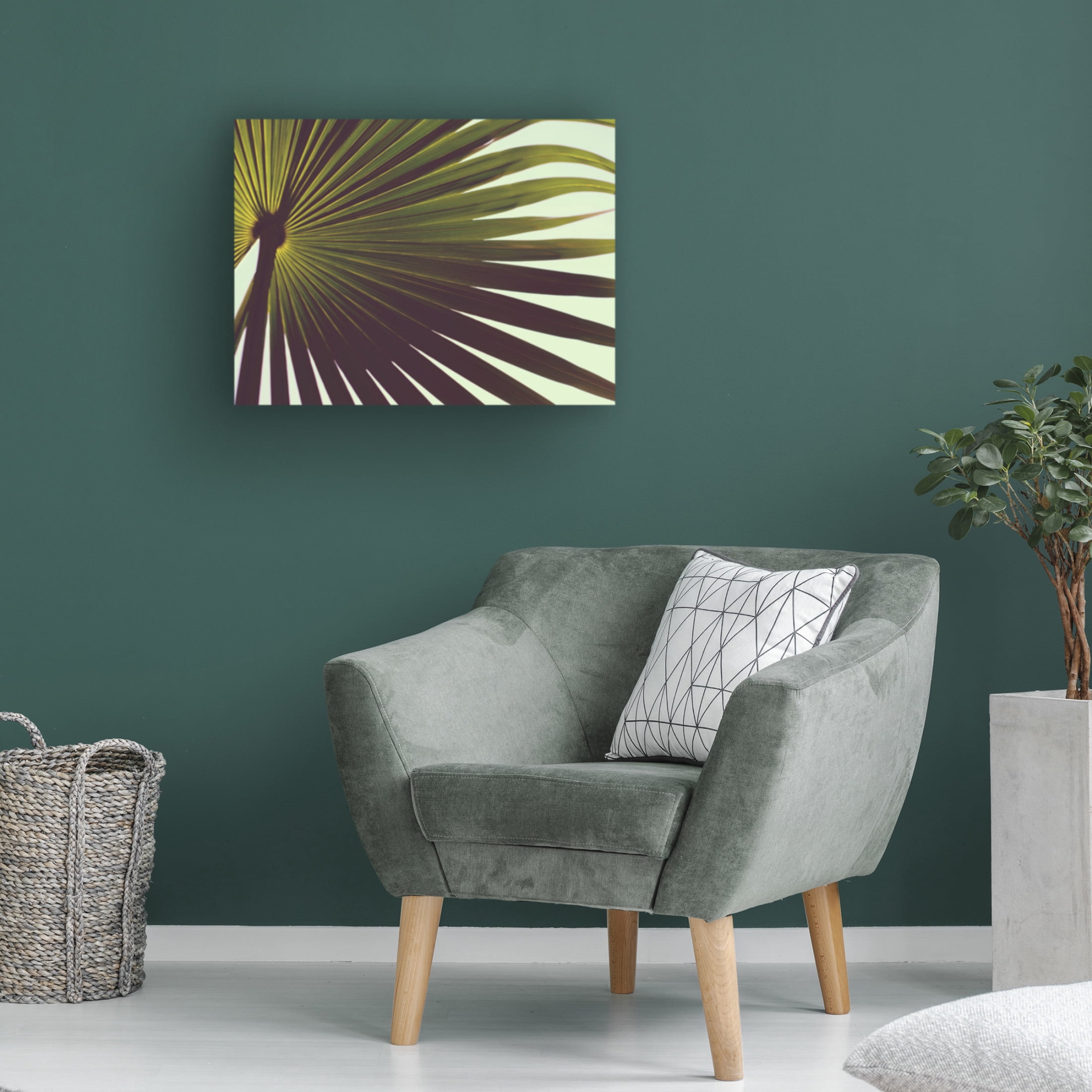Trademark Fine Art Tim Mossholder Palm Textures Canvas Wall Art