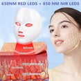 thumbnail image 5 of Morfone Red Light Mask For Face, 7-1 Colors LED Face Mask, Cordless Facial Mask At Home or Salon, Gift for Women Mom, 5 of 11
