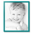 thumbnail image 2 of ArtToFrames 21" x 25" Aqua Picture Frame, 21x25 inch Green Wood Poster Frame (WOM-4428), 2 of 8