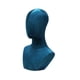 thumbnail image 4 of Cabeza de maniquí Busto de hombro Yuyangstore Exhibidor de pelucas Azul profundo, 4 of 8