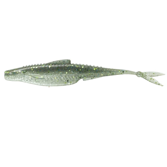 6th Sense Flush 5.2 in Soft Jerkbait Bass Fishing Lure Weedless Fins 5/0 Hook Fit Made in USA