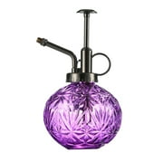 Embossed Snowflake Glass Watering Can Gardening Home Sprinkler Sprayer Watering Can Watering Sprayer Home Furnishings Watering for Watering Can with Measurements Indoor Water Can Samovar Watering
