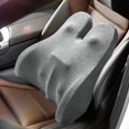 thumbnail image 5 of Huanglei Back Support Pillow For Chair Lumbar Support Pillow For Car Gaming Chair Memory Foam Back Cushion With Removable Pillowcase Ergonomic For Improve Sitting Posture, 5 of 5