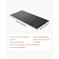 thumbnail image 4 of VEVOR Treadmill Mat for Carpet Floor, 1/4" Thick, 36" x 72" Exercise Equipment Mat for Treadmills, Elliptical, Rowing Machine, High Density PVC Floor Protector, Waterproof and Non-slip for Home Gym, 4 of 9