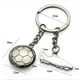 thumbnail image 2 of Mini llavero de fútbol de metal plateado, zapatos de fútbol, ideal para aficionados al deporte, colgante de balón de fútbol, perfecto para los amantes del fútbol, 2 of 5