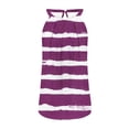 thumbnail image 3 of Womens Printed Round Neck Pullover Fashionable Casual Round Neck Strap Button Top, 3 of 4