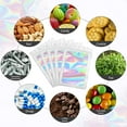 thumbnail image 4 of 100 pcs White Holographic Mylar Packaging Bags,Clear Sealing Resealable Smell Proof Bags Foil Pouch Zipper Bags for Food Storage,Lipgloss,Jewelry,Eyelash Packaging for Small Business(4x6In), 4 of 13