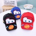 thumbnail image 2 of Gorra de béisbol con dibujos animados de Disney para niños, gorro Popular de Hip Hop, McQueen, Pixar Cars, gorras de viaje ajustables Fivean unisex, 2 of 2