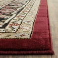 thumbnail image 3 of SAFAVIEH Lyndhurst Miranda Floral Runner Rug, Red/Black, 2'3" x 10', 3 of 6