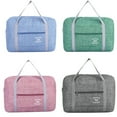 thumbnail image 6 of Travel Duffle Bag Waterproof Weekender Carry On Tote Bags for Women Sport Gym Bag for Men Overnight Luggage Bag with Trolley Sleeve Blue, 6 of 6
