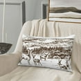 thumbnail image 5 of Balery Woodland Forest With Deers Bedding Queen Pillow Cases - Envelope Closure - Soft Brushed Microfiber Fabric - Shrinkage and Fade Resistant Pillow Cases-14"x20", 5 of 6