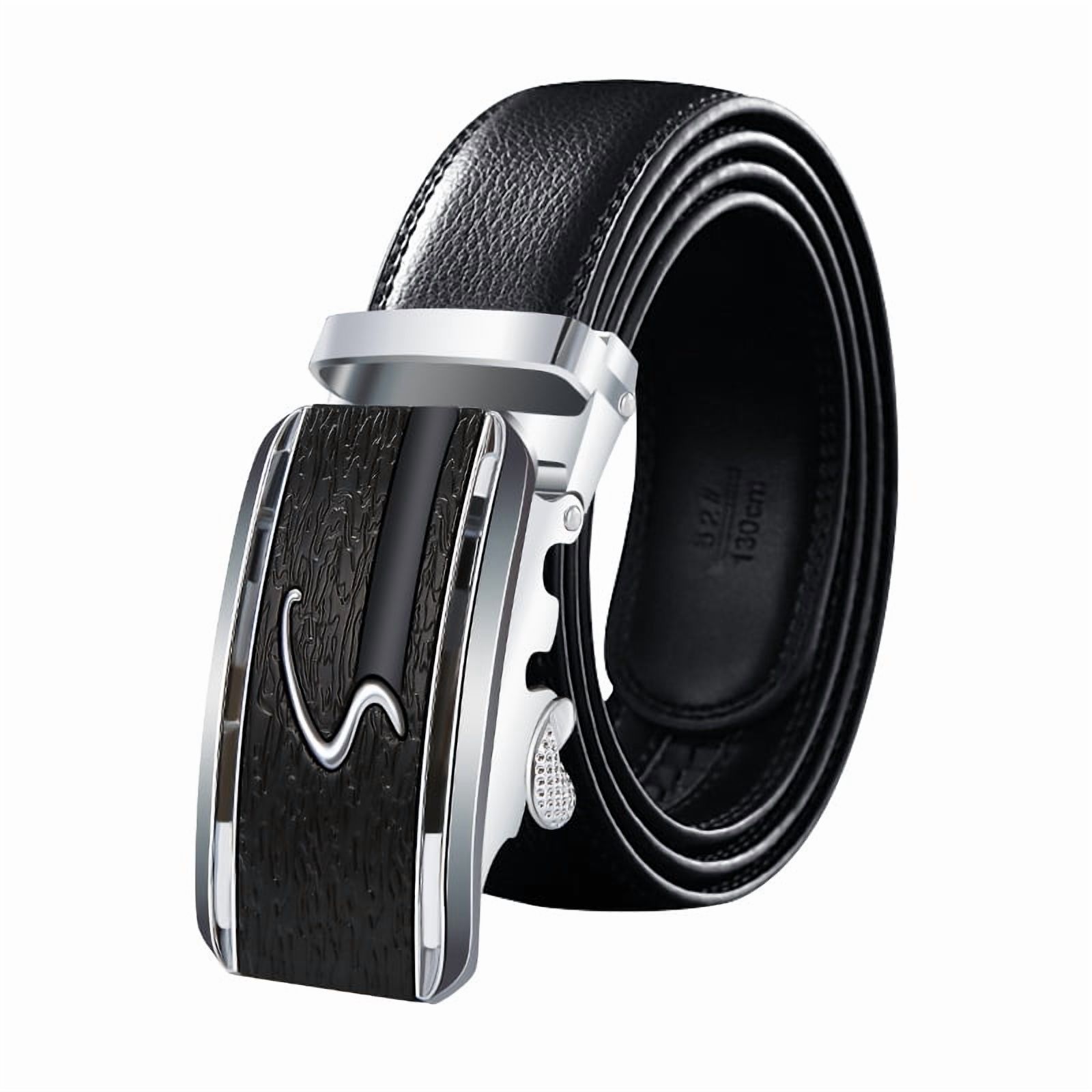 9995 Women Casual Pu Leather Dress Belt With Square Single Prong Buckle, Women Casual PU Leather Dress Belt With Square Single Prong  main image 2