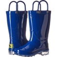 thumbnail image 1 of Bota de lluvia Western Chief para niños, unisex, impermeables, PVC, azul, 11-12T, 1 of 3