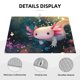 thumbnail image 3 of Fotbe Whimsical Axolotl Fantasy Alfombrilla de Secado para Cocina con Estampado, 18x24 Pulgadas, 3 of 7