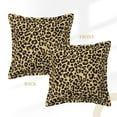 thumbnail image 3 of Bingfone Decorative Pillow Covers 16"X16" Leopard Print Couch Pillow Cases Modern Farmhouse Covers For Couch Sofa Bed, 3 of 9