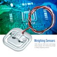 thumbnail image 4 of Weighing Sensor,4Pcs 50kg/110lb Half bridge Halfbridge Weight Sensor Load Cell Stylish and Modern, 4 of 12
