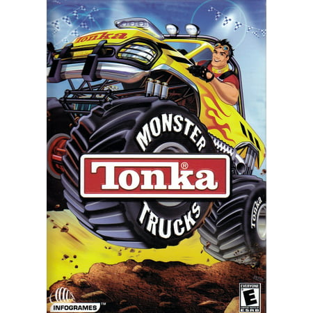Tonka Monster Trucks (PC Game) design and drive your own biggest, baddest, toughest (Best Monster Truck Games)