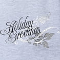 thumbnail image 2 of CafePress - Holiday Greet_Dk - Cute Infant Baby Football Bodysuit, 2 of 3