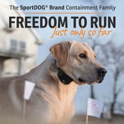 SportDOG Brand Rechargeable In-Ground Fence - Underground Wire Electric Dog Fence - Tone, Vibration, Static - 100 Acre Capability