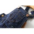 thumbnail image 6 of KIDSCOOL SPACE Baby Boy Girl Jean Overalls,Toddler Slim Cute Denim Jumper,4-5 Years, 6 of 9