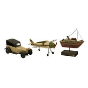 Wright Air Water and Land Transportation Models - Set of 3