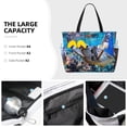 thumbnail image 3 of Disketp Sea Turtle Swims Bolsa de Playa de Gran Capacidad, Bolso Impermeable y a Prueba de Arena para Mujer, Ideal para Playa, Piscina y Natación, 3 of 7