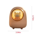 thumbnail image 3 of Vikakiooze 2023 Promotion on sale, Quality Evaporative Air Humidifier Wireless Space Capsule Cute cat Mist Maker With LED Night Lamp, 3 of 7