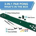 thumbnail image 3 of EastPoint 3-in-1 Par Pong Bocce Golf Putting Game - 3 Outdoor Games in 1 for All Ages, 3 of 6