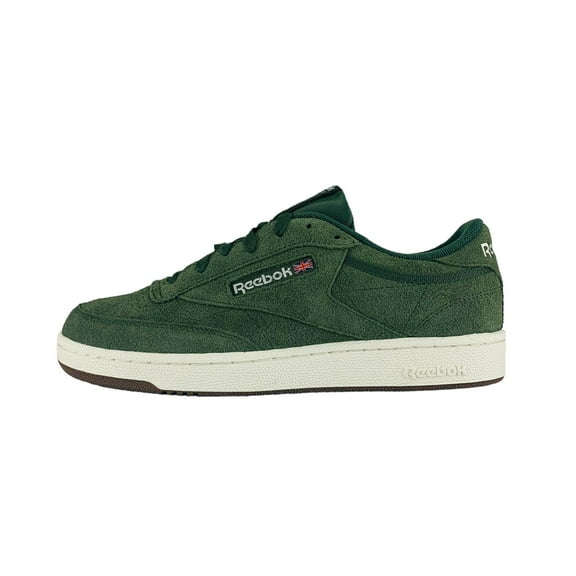 Reebok Club C 85 Green White Sneakers, New Men's Shoes 100033002, Men's U.S. Shoe Size 8.5