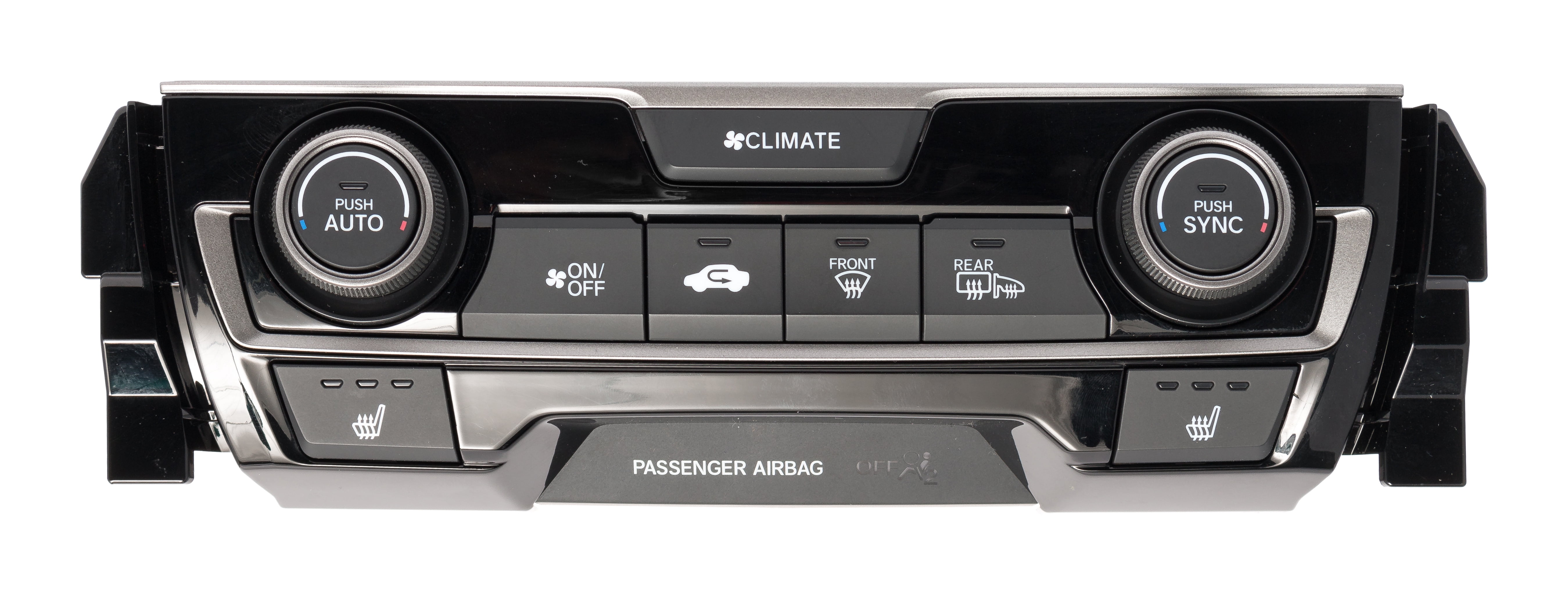 Restored 2017-2018 Honda Civic Temperature Climate Control Panel Module 79600-TGG-A610-M1 (Refurbished)