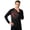 Black, variant on MuXiKeJi Clothes Men's Sun Protection UPF 50+ Long Sleeve Fishing Shirt for Men Quick Dry UV Rash Guard T-Shirt for Swim Running Athletic