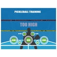 thumbnail image 1 of FLhrweasw Pickleball Dink Pad Pickleball Póster Entrenamiento Tapete para Entrenamiento Pickleball Dink, 1 of 9