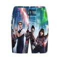 thumbnail image 4 of Ghostbusters Answer The Call Men's Short Pajama Pants Lightweight Daily Lounge Shorts Bottoms Sleepwear Cozy Soft Home Pajama Pants Shorts, 4 of 9