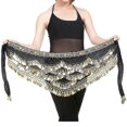 thumbnail image 1 of Belly Dance Hip Scarf Gold Coins Belly Dance Costume Skirt Wrap Belt GuanGuan, 1 of 2
