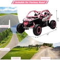 thumbnail image 6 of EastVita 2 Seats Ride on 200W Motors UTV,with Remote Control 23" Seats Width Electric Vehicle, EVA Wheels,Music,Head+Tail Light, 6 of 6