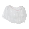 thumbnail image 3 of Chal de Mujer, Capa de Chal de Lentejuelas, Vestidos de Bufanda de Chal Informal Ropa de Moda Chal de Novia de Lentejuelas Capa de Noche para Baile de, 3 of 7