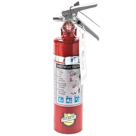 Buckeye 13315 ABC Multipurpose Dry Chemical Fire Extinguisher 2.5 lb