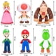 thumbnail image 3 of Figura de acción de Super Mario, Luigi, Peach, Bowser, Yoshi, Wario, modelo de Anime, juguetes, muñeca de dibujos animados, regalo de cumpleaños para niños, 3 of 4