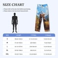 thumbnail image 4 of Lsque Snowy Mountain Photography Bear Print Men's Pajama Pants, Lounge Pant - Comfortable Home Wear,Elastic Waistband, Stylish Design-Medium, 4 of 9