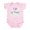 Petal Pink, variant on CafePress - I Love My Poppy Infant Creeper - Baby Light Bodysuit, Size Newborn - 24 Months