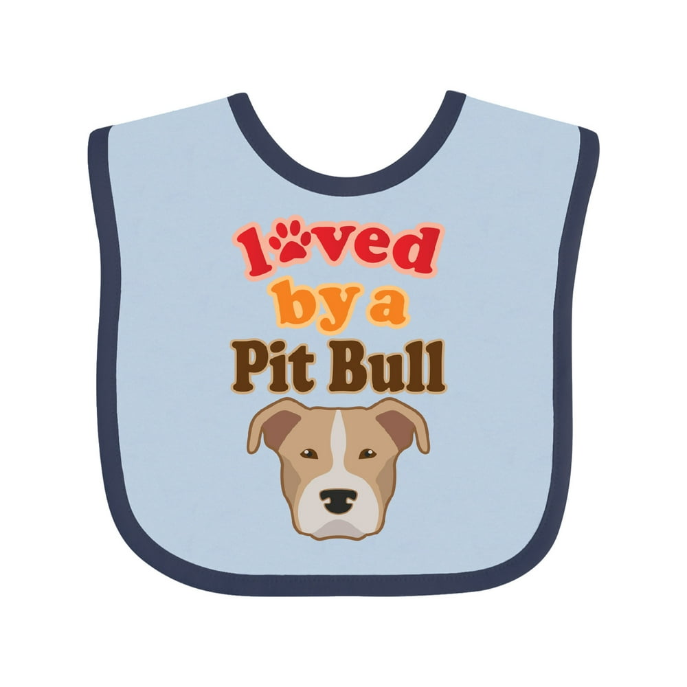 Pit Bull Terrier Dog Lover Baby Bib - Walmart.com - Walmart.com