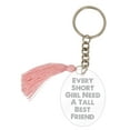 thumbnail image 1 of Inkdotpot Key Chain For BFF Engraved Acrylic Key Holder Housewarming Gift, 1 of 5