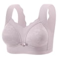 thumbnail image 2 of Stamzod Women's Plus Size Bras No Underwire Push Up Wireless Lace Bralette Comfortable Supportive Everyday Bras, 2 of 9