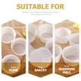 thumbnail image 3 of White Paper Cupcake Cups for Home Perfect for Baking and Holding Cupcakes Muffins Small Cakes 50pcs, 3 of 6