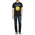 thumbnail image 4 of Nirvana Short Sleeve Graphic Crew Neck Relaxed Fit T-Shirt (Men's), 1 Pack, 4 of 5