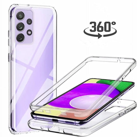 360 Full Protection Silicone Shockproof Case For Samsung A53 A73 5G A03S A52 A72 A42 A32 A22 A12 A51 A71 A31 A11 A81 Clear Cover