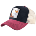 thumbnail image 1 of Unisex Animal Mesh Trucker Hat Snapback Embroidered Patch Ba, 1 of 1