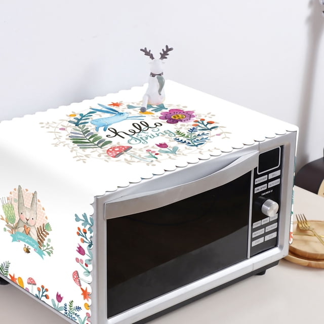 Oven Cover,Microwave Cover Cloth Oven Microwave Cover Cloth Microwave Parts Accessories Elevated Design