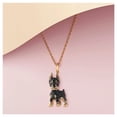 thumbnail image 5 of Collar DogNeck12 para Dama High Monaco Negro Metal Cadena y Dije MXNKG-004, 5 of 5