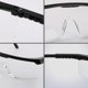 thumbnail image 5 of Gafas de seguridad HANCHS ajustables de visión amplia, paquete de 5, negras, 5 of 9